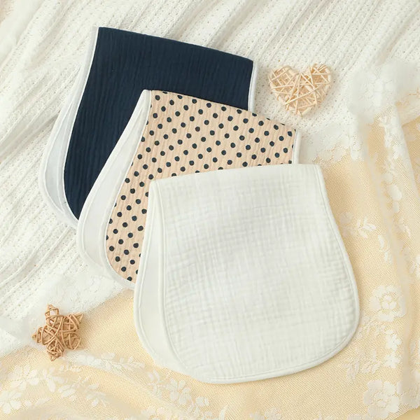 3/4/5pcs Burp Cloth Set – Soft & Absorbent