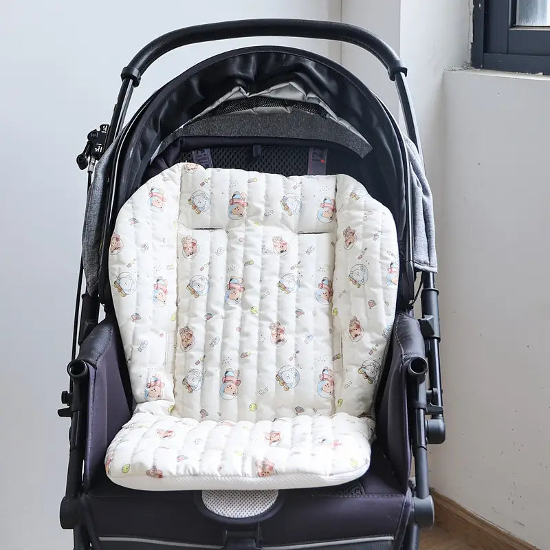 Printed Thick Padding Baby Stroller Seat Cushion